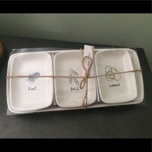 Rae Dunn typewriter font office organizer, new ✨